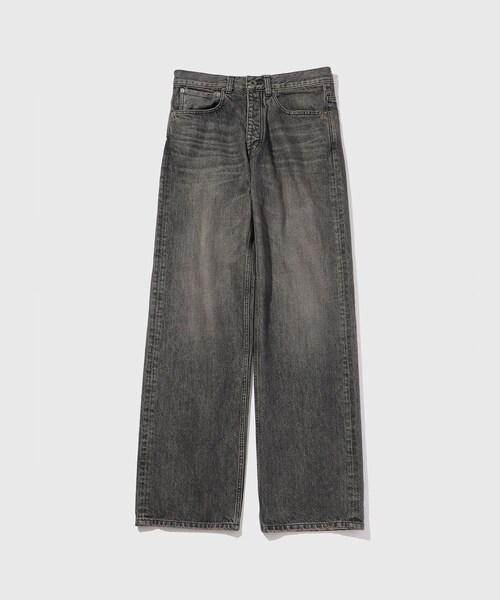 ADAM ET ROPE'(アダムエロペ)の「【DAIRIKU/ダイリク】Straight Vintage Denim Pants(デニムパンツ・メンズ・ブラック・L/M/S)」の4枚目の写真
