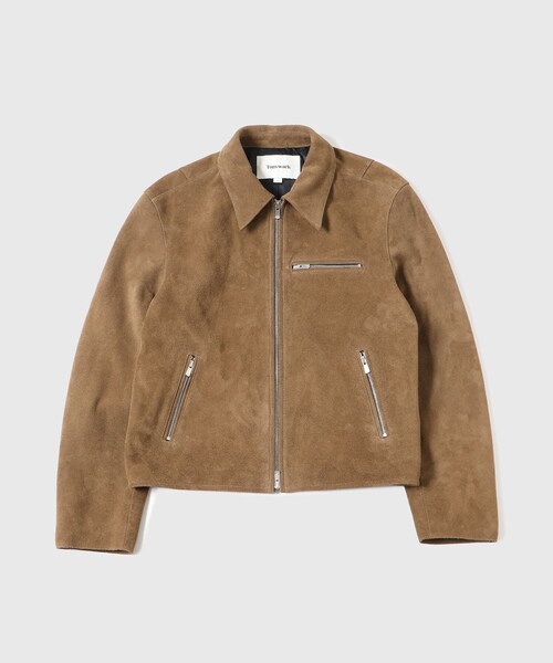 ADAM ET ROPE'(アダムエロペ)の「【TONYWACK/トニーウェック】SUEDE ZIP BLOUSON JACKET(ブルゾン・メンズ・キャメル・L/M)」の1枚目の写真