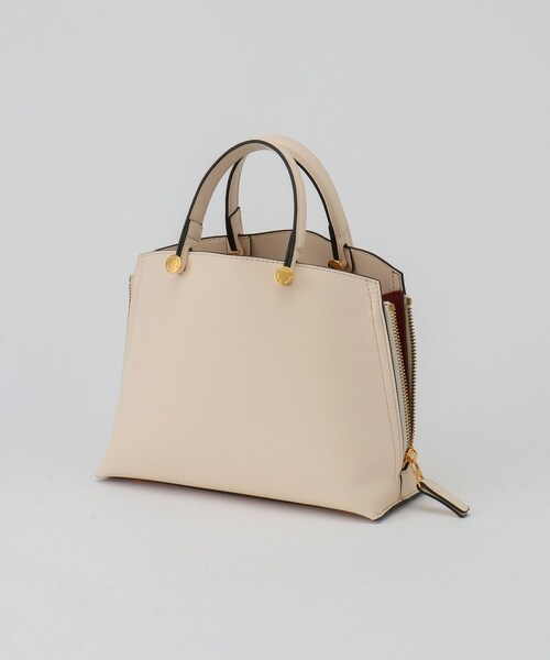 ROPE'（ロペ）の「【E'POR】Y BAG Mini【超軽量】（ハンドバッグ・レディース・ブラック/ダークブラウン/ベージュ系/レッド/ワイン/パープル系/ブルー系・F）」の2枚目の写真