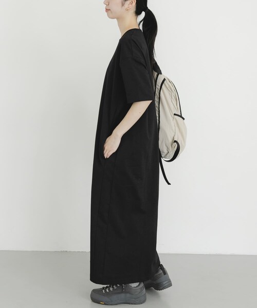 EKAL（エカル）の「DRY OUT ONE-PIECE（ワンピース・レディース・チャコール/ブラック・One）」の5枚目の写真