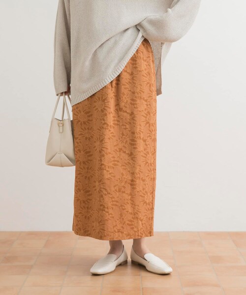 URBAN RESEARCH DOORS(アーバンリサーチドアーズ)の「ジャガードストレートスカート(スカート・レディース・IVORY/CAMEL・M)」の20枚目の写真