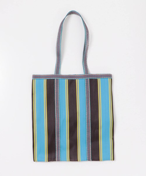 URBAN RESEARCH DOORS（アーバンリサーチドアーズ）の「マーケットトートバッグ（トートバッグ・レディース・BLUE/PINK・one）」の5枚目の写真
