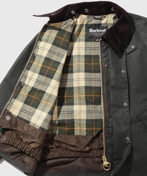 ADAM ET ROPE'（アダムエロペ）の「【Barbour/バブアー】OS TRANSPORT WAX JACKET（その他アウター・メンズ・ブラック/スミクロ/カーキ・36/38/40/42）」の21枚目の写真