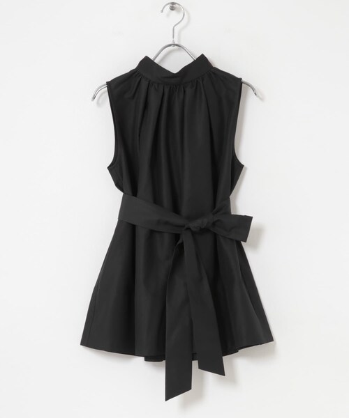 URBAN RESEARCH ROSSO（アーバンリサーチロッソ）の「ウエストマークハイネックシャツブラウス（シャツ/ブラウス・レディース・OFF WHITE/BLACK・Free）」の22枚目の写真