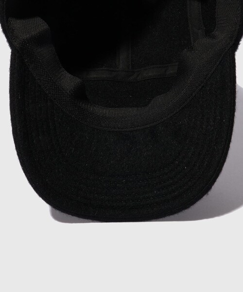 ADAM ET ROPE'（アダムエロペ）の「【KIJIMA TAKAYUKI/キジマ タカユキ】ANGORA SHAGGY JET CAP（キャップ・メンズ・ブラック/キャメル/サックス・F）」の11枚目の写真