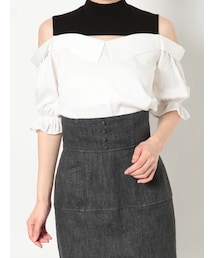 EATME | カットアウトドッキングTOP(シャツ/ブラウス)