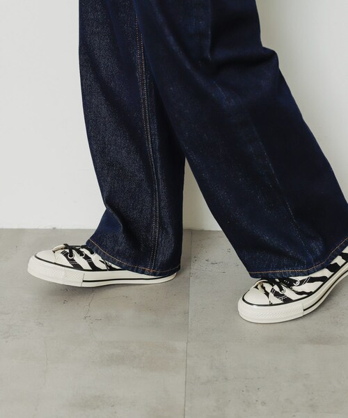 SENSE OF PLACE by URBAN RESEARCH(センスオブプレイスバイアーバンリサーチ)の「『WEB限定』CONVERSEALL ALL STAR US ZEBRA OX(スニーカー・レディース・WHITE・22.5/23.5/24.5)」の7枚目の写真