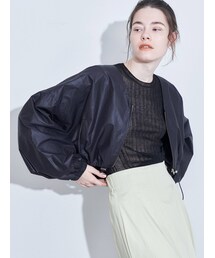 ELENDEEK | SHEER RIB KT(ニット/セーター)