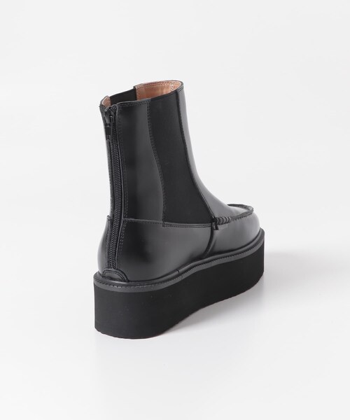 URBAN RESEARCH ROSSO（アーバンリサーチロッソ）の「REMME　サイドゴアブーツ（ブーツ・レディース・NEGRO(BLK)・36/37/38）」の6枚目の写真