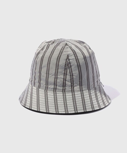 ADAM ET ROPE'(アダムエロペ)の「【KIJIMA TAKAYUKI/キジマ タカユキ】REVERSIBLE BUCKET/6PANEL HAT(ハット・メンズ・ブラック/グリーン・F)」の5枚目の写真