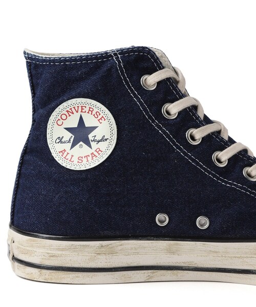 JUNRED(ジュンレッド)の「【CONVERSE/コンバース】ALL STAR AGED FADEDDENIM AG HI/オールスターエイジドフェイデッドデニム(スニーカー・メンズ・ネイビー・26/27/28)」の9枚目の写真
