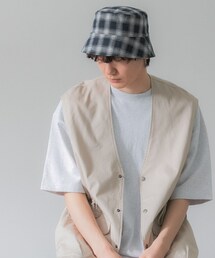 SENSE OF PLACE by URBAN RESEARCH | 『ユニセックス』チェックバケットハットB(ハット)