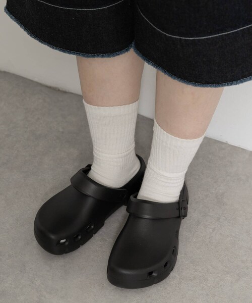 THE GOODLAND MARKET（ザグッドランドマーケット）の「BIRKENSTOCK　BIRKI FLOW EVA BLACK W (regular)（サンダル・レディース・BLACK・36/37/38）」の11枚目の写真