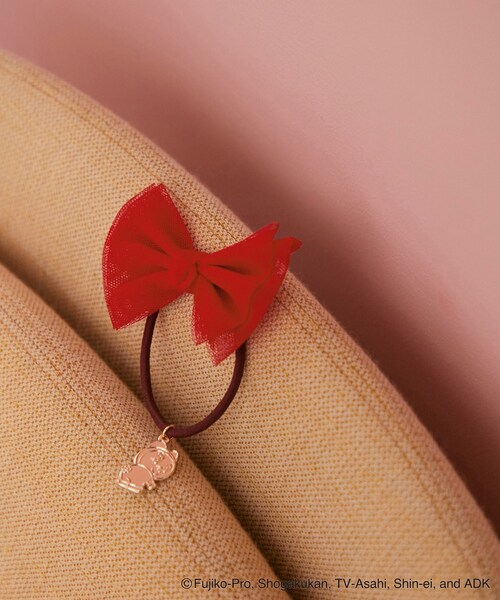 ROPE' PICNIC（ロペピクニック）の「【ドラえもんコレクション】チュールリボンヘアゴム（ヘアゴム・レディース・レッド/ピンク/イエロー・F）」の7枚目の写真