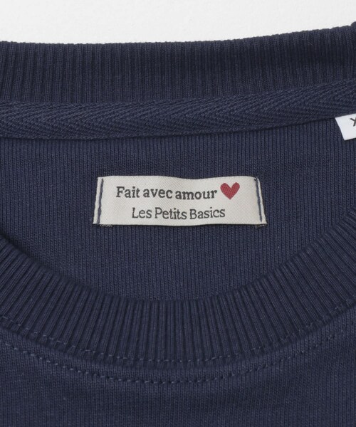 URBAN RESEARCH(アーバンリサーチ)の「『別注』Les Petits Basics×URBAN RESEARCH SWEAT(スウェット・レディース・F NAVY/K COFFEE・XS)」の18枚目の写真