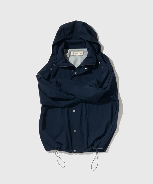 ADAM ET ROPE'（アダムエロペ）の「【POLYPLOID/ポリプロイド】MOUNTAIN JACKET C（マウンテンパーカー・メンズ・ネイビー・2/3）」の6枚目の写真