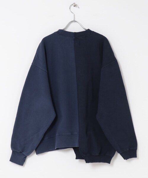 THE GOODLAND MARKET（ザグッドランドマーケット）の「77circa　make original frocky print reversible top（スウェット・レディース・gray1/gray2/gray3/gray4/gray5/gray6/navy1/navy2/navy3/navy4/navy5/navy6・one）」の17枚目の写真