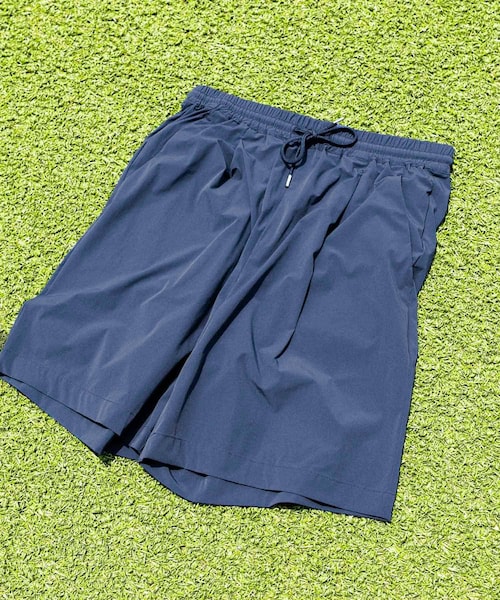 ITEMS URBANRESEARCH(アイテムズ アーバンリサーチ)の「シルキーナイロン 多機能 ショートパンツ(その他パンツ・メンズ・CHA/BLK/NVY・M/L)」の3枚目の写真