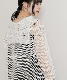 THE GOODLAND MARKET | 77circa　make antique lace sailor top(その他トップス)