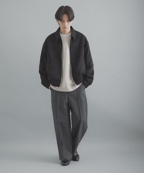 SENSE OF PLACE by URBAN RESEARCH（センスオブプレイスバイアーバンリサーチ）の「F/S ZIPブルゾン（ブルゾン・メンズ・BLACK/BEIGE/KHAKI・M/L）」の12枚目の写真