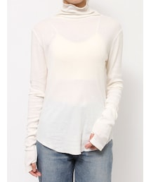 Ungrid | ハイネックシアーロングスリーブTee(Tシャツ/カットソー)