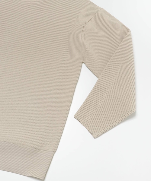 LAATO（ラート）の「ROUNDSLEEVE KNIT（ニット/セーター・レディース・モス/クリーム/インク・Free）」の7枚目の写真