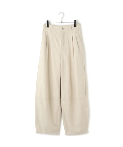 ADAM ET ROPE'(アダムエロペ)の「コットンリネンカーヴィーパンツ(その他パンツ・レディース・ブラック/キナリ・36/38)」の18枚目の写真
