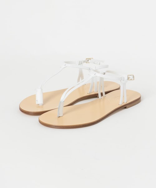 かぐれ（カグレ）の「CORSO ROMA, 9　STRAP SANDAL（サンダル・レディース・WHITE/BLACK・36/37/38）」の6枚目の写真