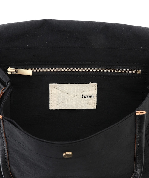 ADAM ET ROPE'（アダムエロペ）の「【texnh/テクネ】POST（ショルダーバッグ・メンズ・ブラック・F）」の12枚目の写真