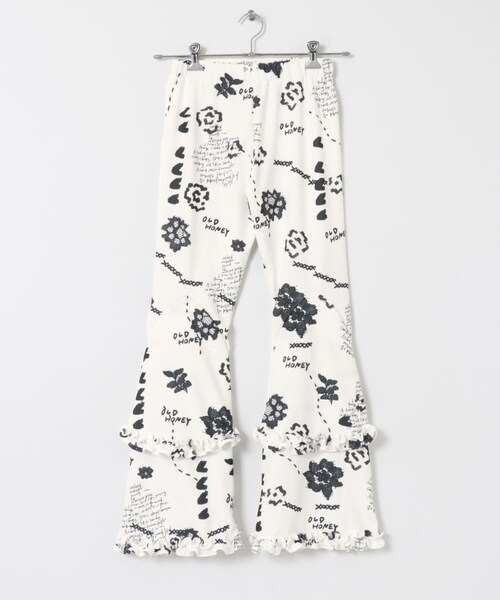 THE GOODLAND MARKET（ザグッドランドマーケット）の「old honey　50℃ pants（その他パンツ・レディース・white/gray・one）」の9枚目の写真