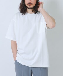 ITEMS URBANRESEARCH | 接触冷感ダンボールショートスリーブカットソー(Tシャツ/カットソー)