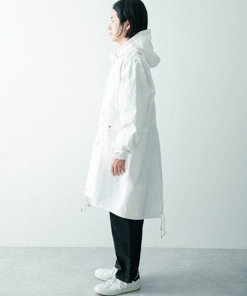 ITEMS URBANRESEARCH（アイテムズ アーバンリサーチ）の「オーバーサイズモッズコート（モッズコート・メンズ・KHK/OFF/BLK・M/L）」の12枚目の写真