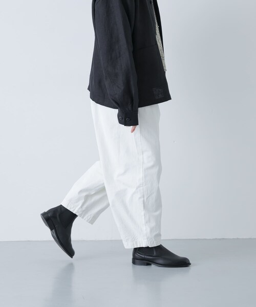 かぐれ（カグレ）の「コットンクロップドパンツ（その他パンツ・レディース・OFF/BEIGE/BLACK・Free）」の8枚目の写真