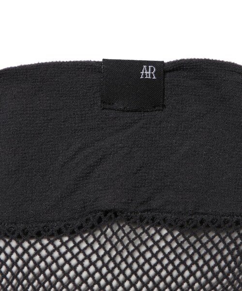 ADAM ET ROPE'（アダムエロペ）の「フィッシュネットハイソックス（ソックス/靴下・レディース・チャコール/キナリ系/ダークブラウン・F）」の17枚目の写真