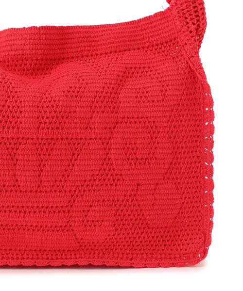 ADAM ET ROPE'(アダムエロペ)の「【Nananita(ナナニータ)】FOUNTAIN CROCHET BAG(ハンドバッグ・レディース・レッド系・F)」の8枚目の写真