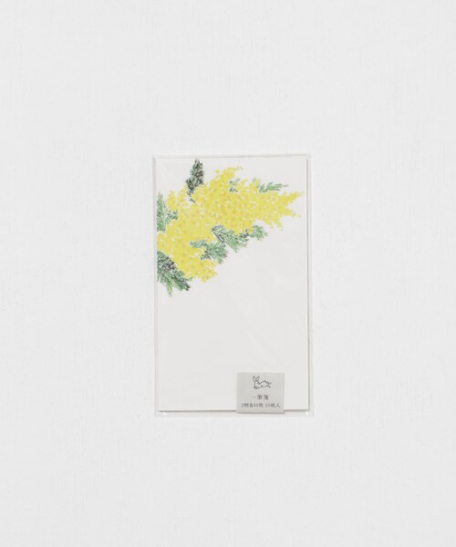 URBAN RESEARCH(アーバンリサーチ)の「はるかぜ染色工房 一筆箋(その他雑貨・メンズ・ミモザ/アイリス/スミレ/ダリア/小鳥/オリーブ・0)」の8枚目の写真