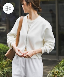URBAN RESEARCH DOORS | 『仁村紗和さん着用』『UR TECH Renew Knit』VネックZIPカーディガン(カーディガン/ボレロ)