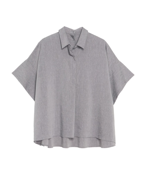 ELENDEEK（エレンディーク）の「OVER TENT BL（シャツ/ブラウス・レディース・オフホワイト/グレー/アイスブルー/ベージュ・F）」の2枚目の写真