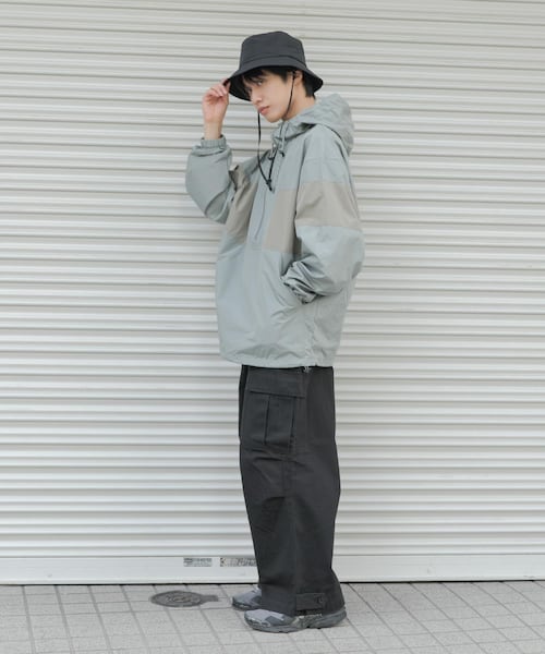 SENSE OF PLACE by URBAN RESEARCH(センスオブプレイスバイアーバンリサーチ)の「キルティングコードバケットハット(ハット・メンズ・IVORY/BLACK/KHAKI・one)」の16枚目の写真