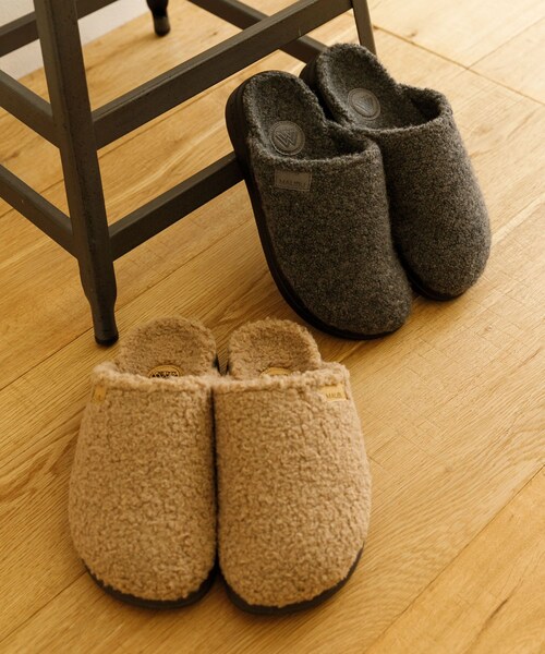 THE GOODLAND MARKET（ザグッドランドマーケット）の「malibu sandals　COLONY SHERPA MULE（サンダル・レディース・BEIGE/GRAY・5/6/7/8/9/10）」の14枚目の写真