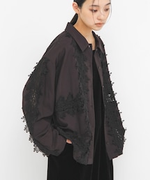 KBF | ヴィンテージライクレースシャツ(シャツ/ブラウス)