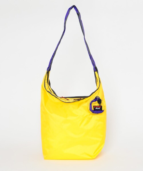EKAL（エカル）の「NANGA　POCKETABLE SHOULDER BAG（ショルダーバッグ・メンズ・PPL/YEL/GRY・One）」の3枚目の写真