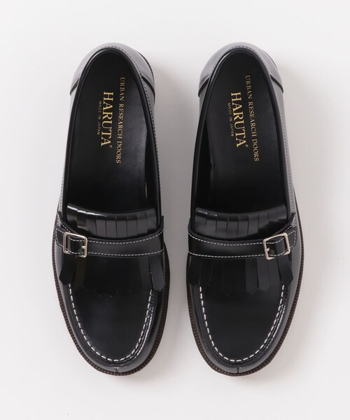 URBAN RESEARCH DOORS（アーバンリサーチドアーズ）の「『別注』HARUTA×DOORS　キルトローファー（ローファー・レディース・BLACK・23/23.5/24/24.5）」の11枚目の写真