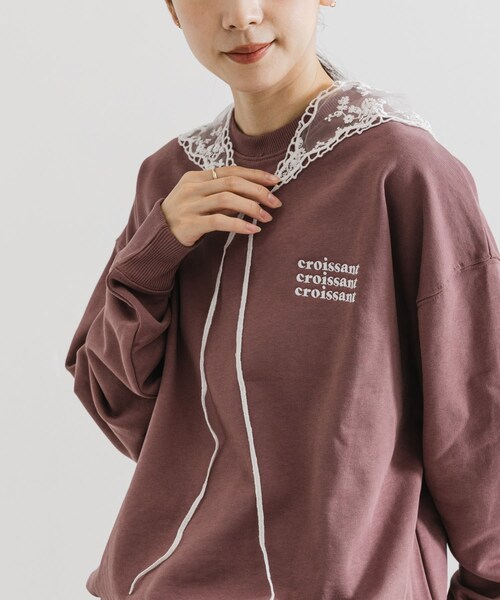 URBAN RESEARCH（アーバンリサーチ）の「レースサンカクスカーフ（バンダナ/スカーフ・レディース・OFF・FREE）」の6枚目の写真