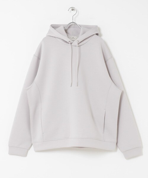 URBAN RESEARCH Sonny Label（アーバンリサーチサニーレーベル）の「ダンボールニットプルオーバーパーカー（パーカー・メンズ・アイスグレー/チャコール/ブラック/ブラウン・M/L/XL）」の22枚目の写真