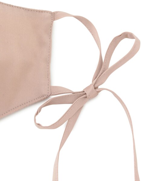 ADAM ET ROPE'（アダムエロペ）の「【WEB限定】シルクフォルムリボンマスク（その他・レディース・ブラック/キャメル/ベージュ/ピンク・F）」の10枚目の写真