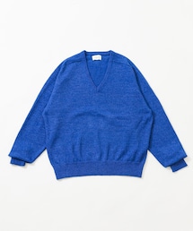 URBAN RESEARCH | new basic WASHI WOOL V-NECK KNIT(ニット/セーター)