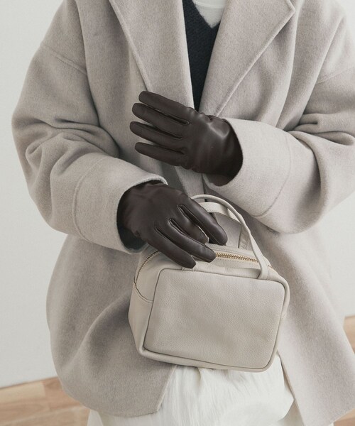 URBAN RESEARCH DOORS(アーバンリサーチドアーズ)の「レザーグローブ(ベルト・レディース・BROWN/BLACK・one)」の8枚目の写真