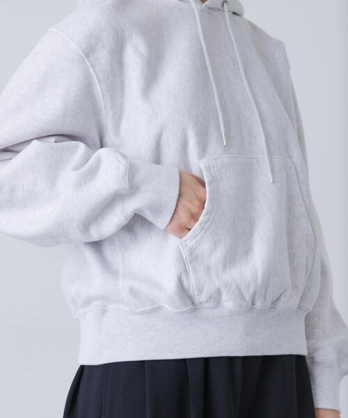 かぐれ（カグレ）の「blurhmsROOTSTOCK　Soft＆Hard Sweat Hoodie Pullover（パーカー・レディース・HeatherWh/DarkPurple・0）」の13枚目の写真