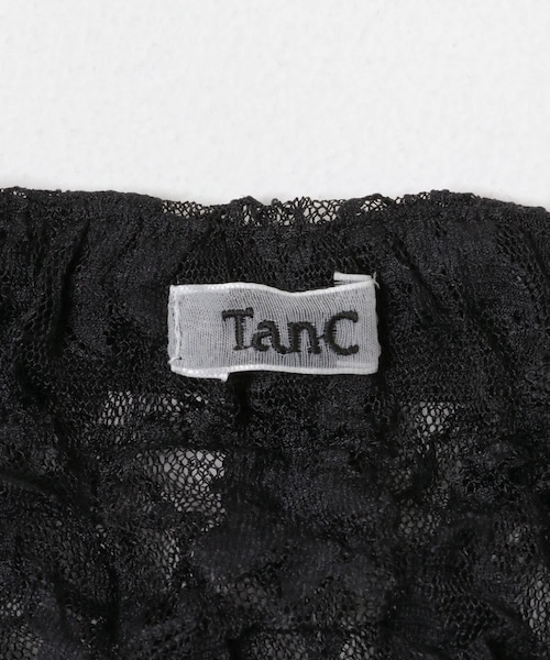 URBAN RESEARCH(アーバンリサーチ)の「TanC TOKYO CRUSHED LACE GATHER SKIRT(スカート・レディース・WHITE/BLACK・Free)」の10枚目の写真